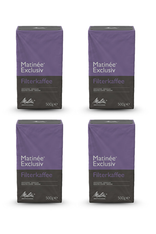 Matinee Exclusiv Filter Coffee 500Gr X 4 Pieces