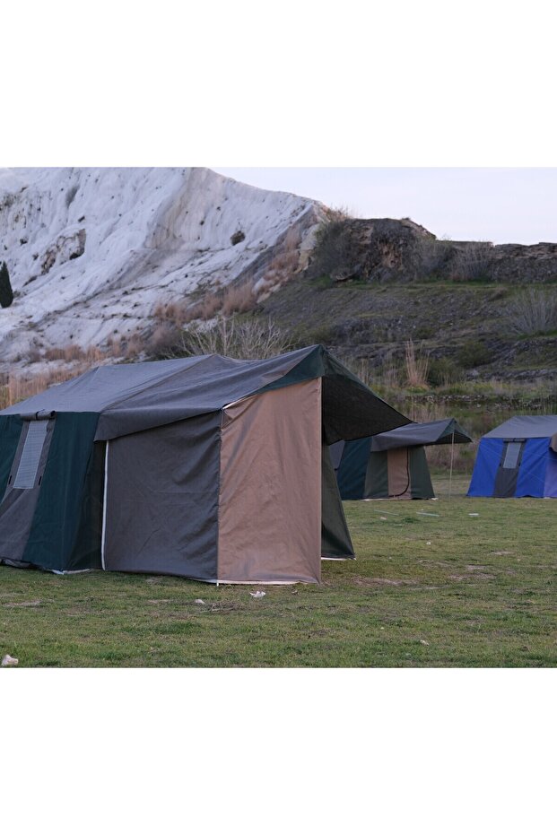 2+1 Mutfaklı Double Kamp Çadırı 4-6 Kişilik - 4