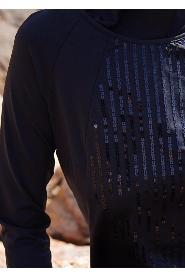 Kapalı Mayo Üstü- Pul İşlemeli - 6