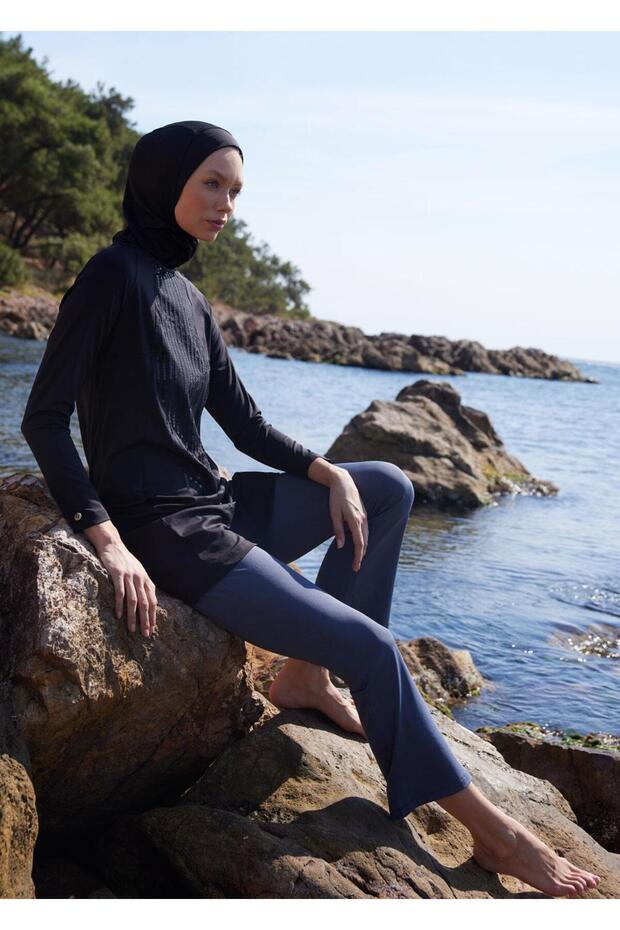 Kapalı Mayo Üstü- Pul İşlemeli - 3