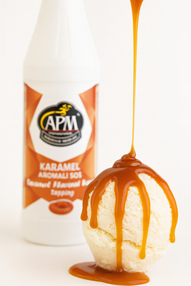 Karamel Aromalı Topping Sos 1kg - 4