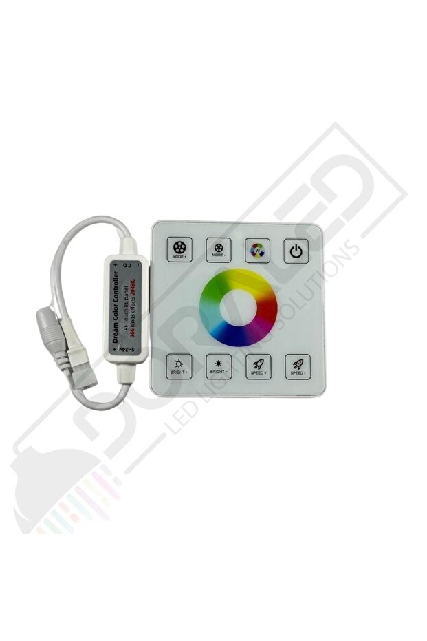 WS2811-2812B Duvar Tipi RGB Pixel Şerit Led Kontrol devresi 12-24 Volt - 1