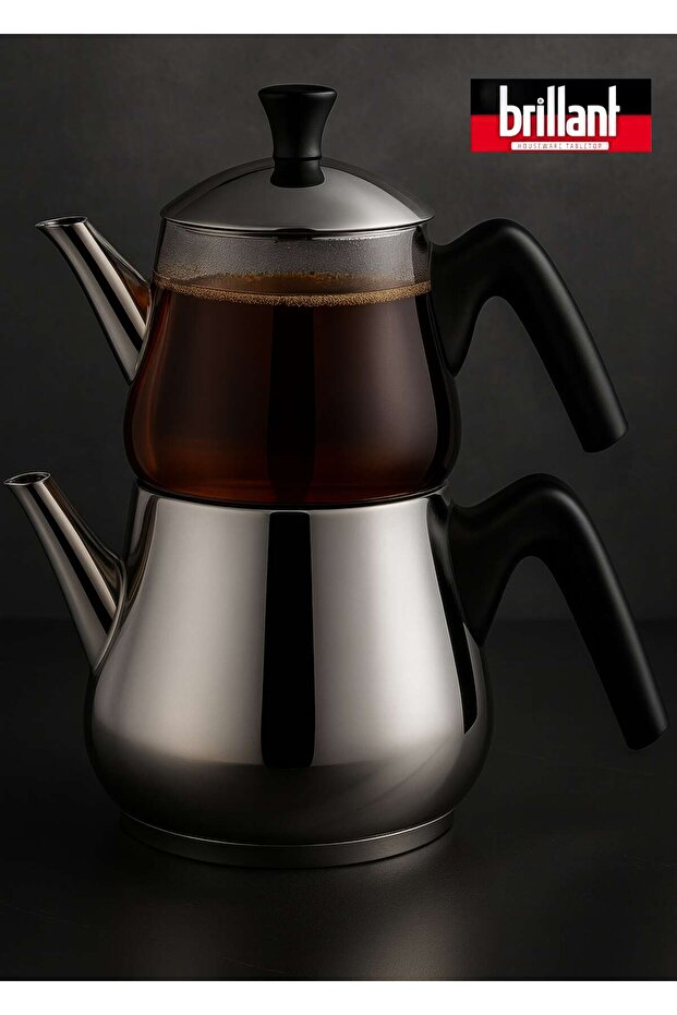 Maxi Boy Çelik Çaydanlık - 2