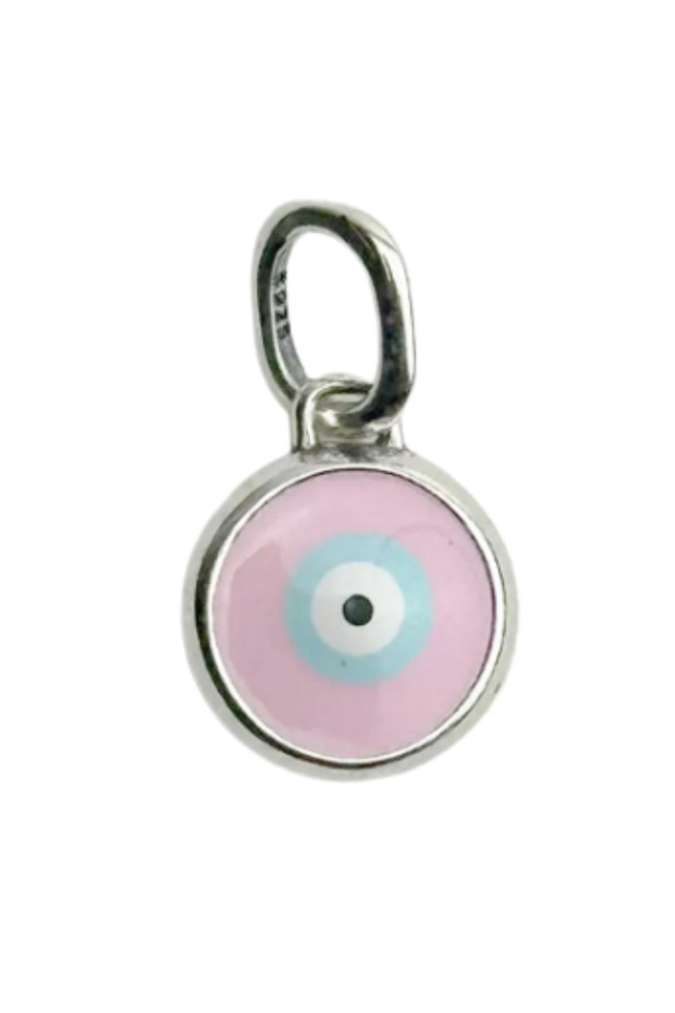 سحر Kem Eye المتدلي باللون الفضي - 1