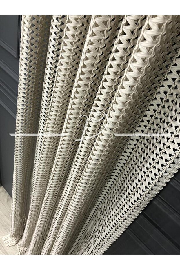 Fon Perde Palavan Desen Fileli Perde - 3