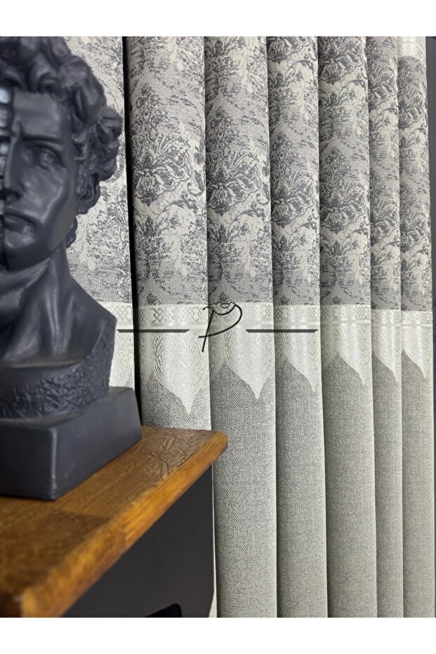 Background Curtain Panel Backdrop Nilo Pattern - 6