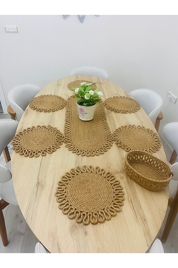 طاولة مطبخ مزخرفة، سرير أمريكي مموج، سرير 33x90،6 قطع Supla 33x33