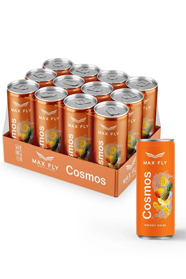 Cosmos Enerji İçeceği 250ml 12 Adet - 1