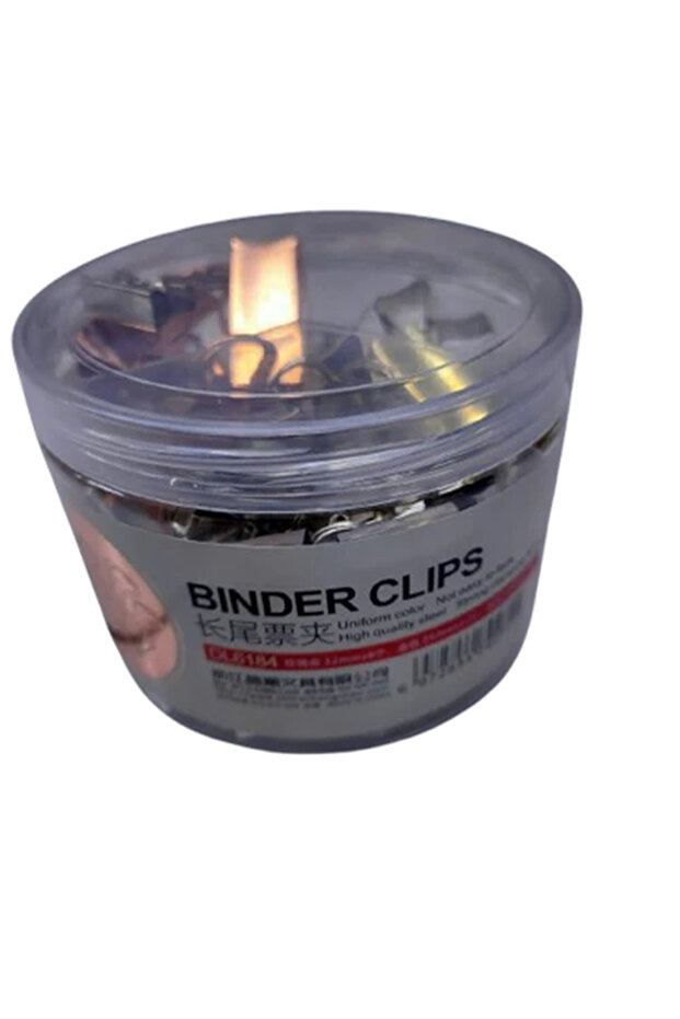 Assorted Office Document Metal Paper Clips Mix Set Box