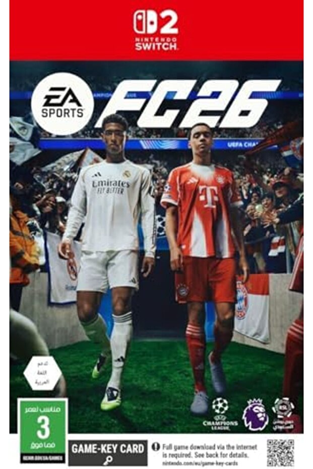 FC 26 EA Sports - الإصدار القياسي - Nintendo Switch 2 (إصدار المملكة العربية السعودية)