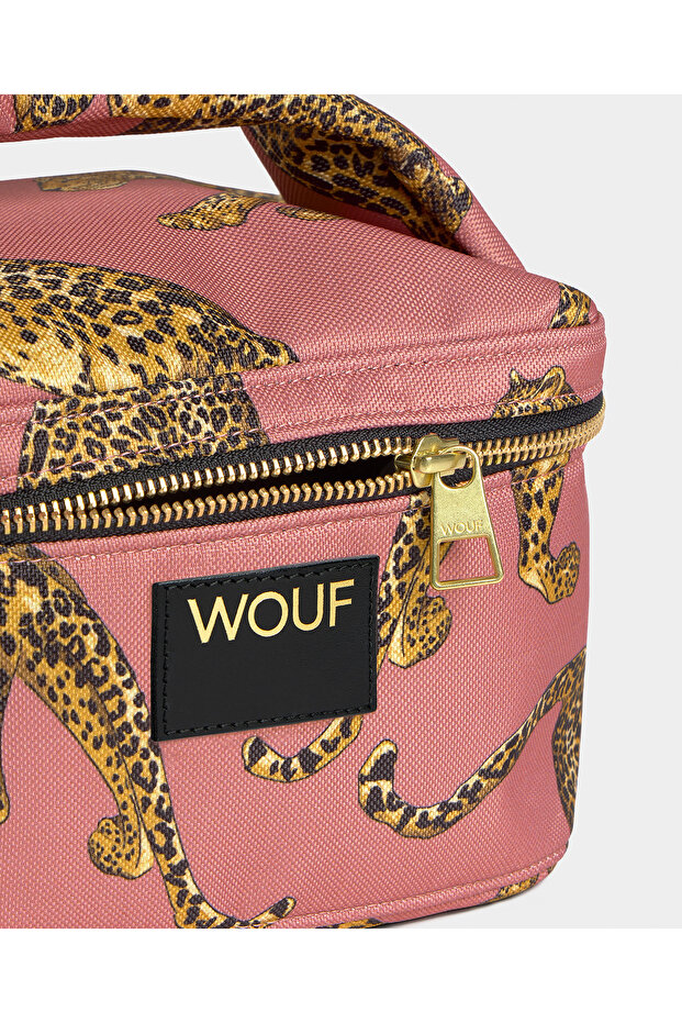 Blush Leopard - Makyaj Çantası - 2