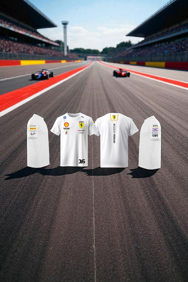 FORMULA 1 SEVERLERE ÖZEL SPONSOR BASKILI T-SHIRT - 1