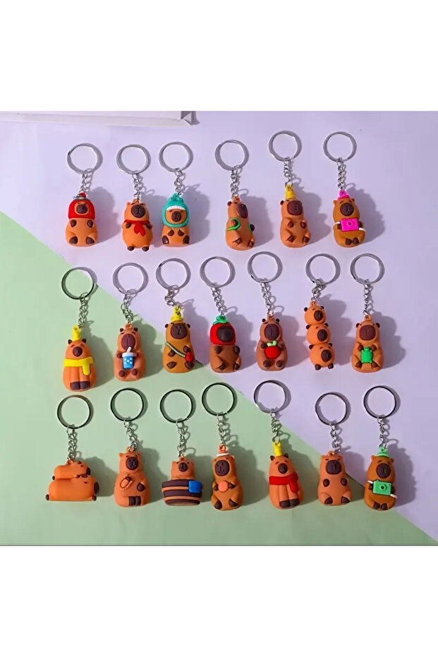 Breloc Mini Capybara - 4