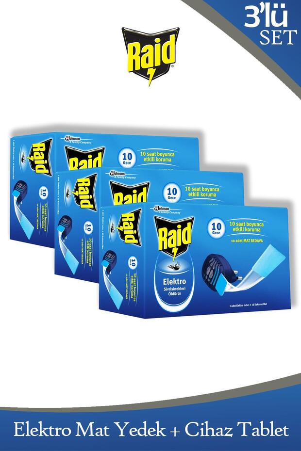 Elektromat 10 Adet Mat + Sistem x 3 Adet - 1