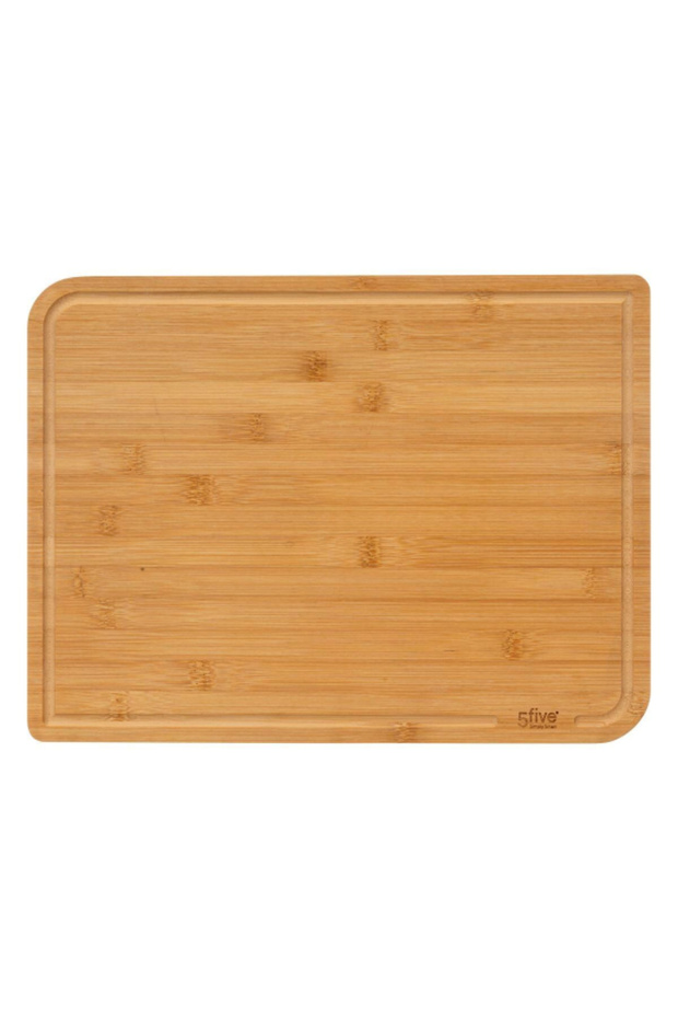 2-Piece Rectangular Bamboo Cutting Board Set - 3