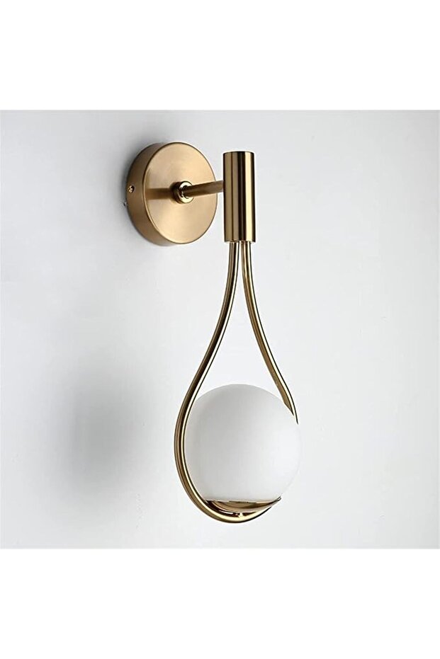 Gold Drop Wall Lamp E27 - 6