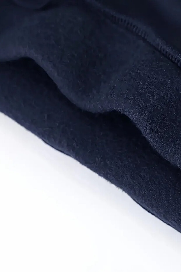 Çocuk Kapüşonlu Eşofman Takımı – Lacivert Aloha Çiçek Baskılı Sweat & Jogger - 3