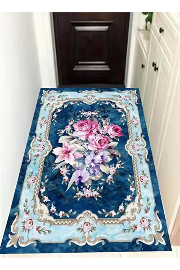 Luxurious Modern Washable Sticky Printed Carpet for Bedroom & Living Room 230x160 cm