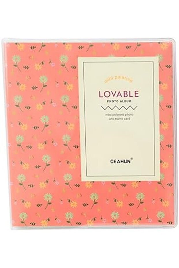 64 Pockets Mini Photo Album for Fujifilm Instax Mini 7s 8 8+ 9 25 26 50s 70 90 Instant CameraOrange