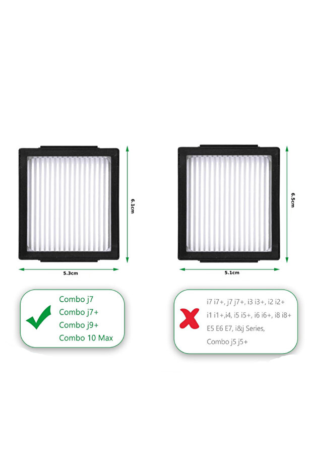 Set accesorii compatibile cu aspiratorul robot iRobot Roomba Combo j7/j7+(j7 Plus)/j9/j9+(j9 Plus) - 2