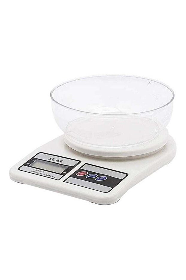 Digital Electronic Kitchen Scale White 10kg