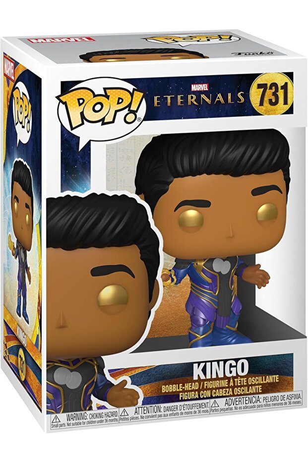 Pop! Marvel: Eternals - Kingo - Marvel Comics - Collectable Vinyl Figure - Gift Idea - Official Merchandise - Toys for Kids & Adults - Comic Books Fans - Model Figure for Collectors and Display