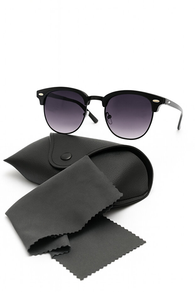 Unisex Sunglasses Bone Metal