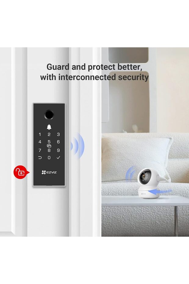 DL03 PRO Smart Rim Lock - Bluetooth & Wi-Fi Enabled, Multi-Method Keyless Entry. - 8