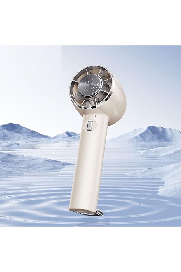 Portable Handheld Cooling Fan with Efficient Cooling Performance, Personal Travel Fan USB Rechargeab