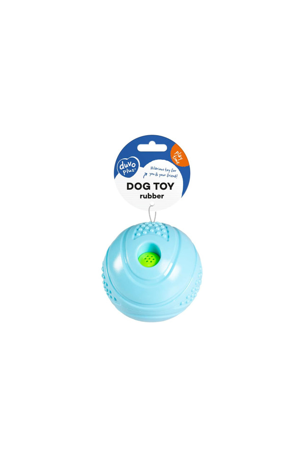Duvo+ Dog Toy Rubber Giggle Bulby Ball 12,8x12,8x12,8cm Blue