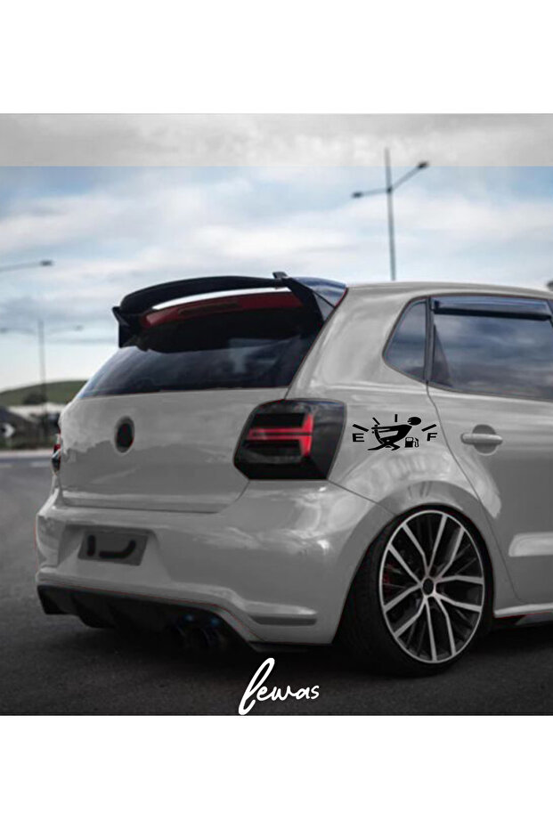 Car Fuel Tank Cap Sticker Car Sticker Auto Sticker 9X12,5 cm