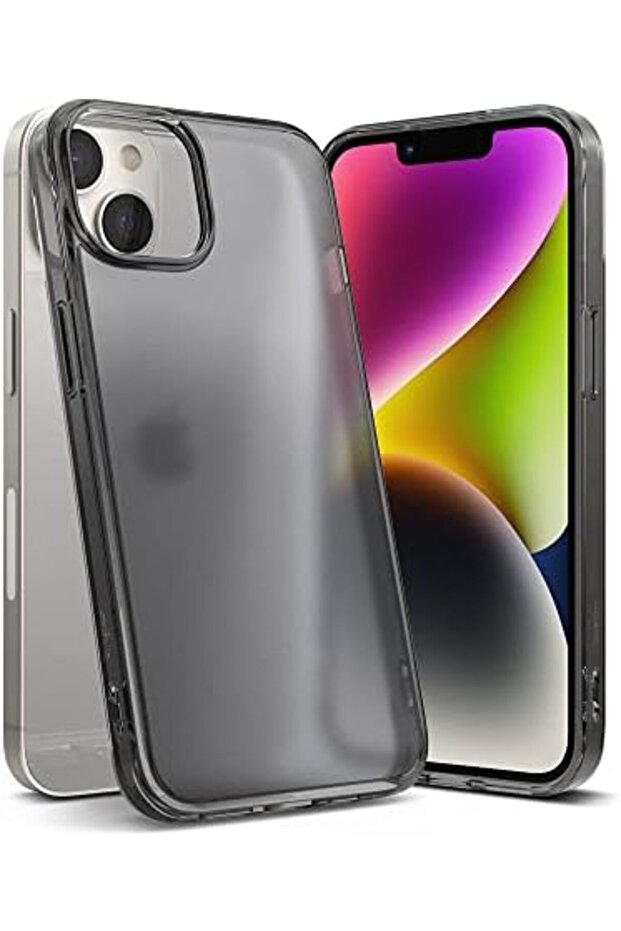 iPhone 14 Plus Case Cover | Fusion Series | Matte Smoke Black
