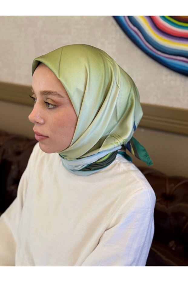 Linea Desen Twill Eşarp - 1