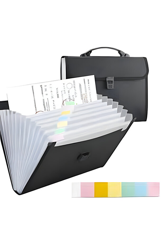 Clear Spiral Sheet Protectors Portfolio Binder Folder File (40 Pages)