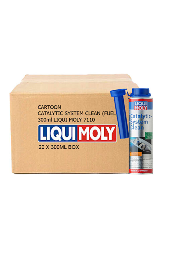 CARTOON CATALYTIC SYSTEM CLEAN (FUEL) 300ml LIQUI MOLY 7110