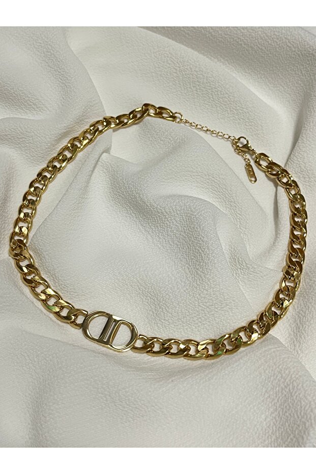 Lucky Store Kalın Zincir Kolye - 4