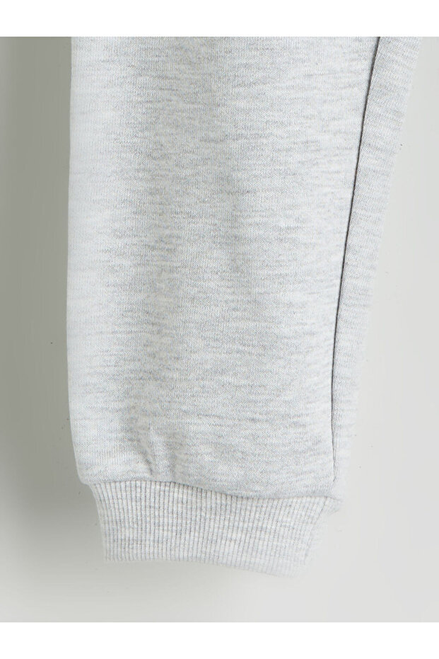 Beli Lastikli Kız Çocuk Eşofman Altı - 4