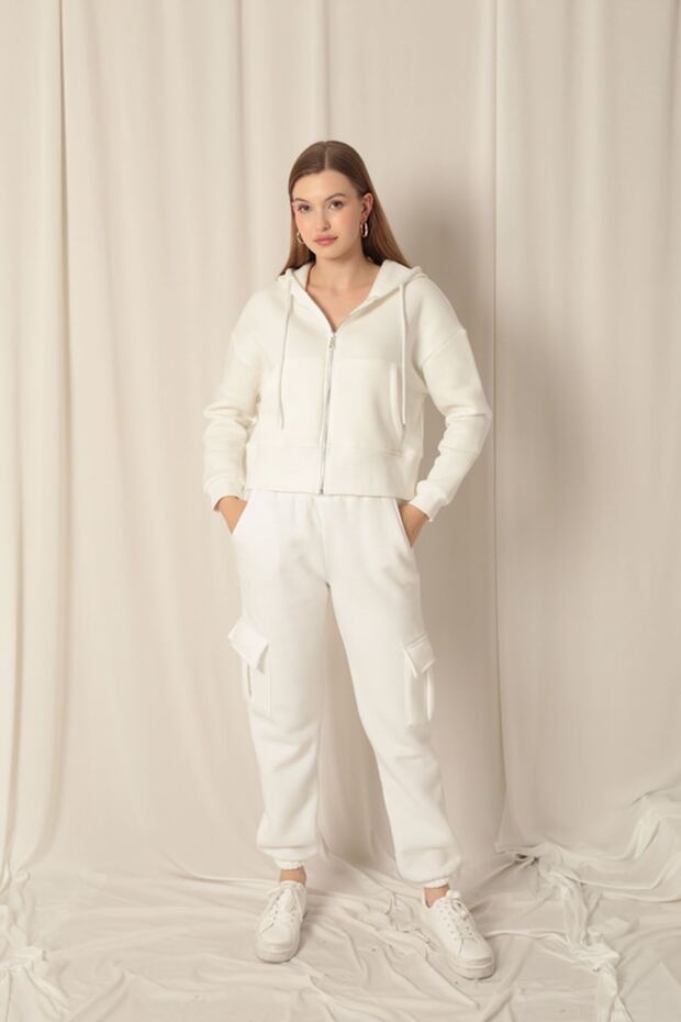 بغطاء رأس سترة رياضية - 4