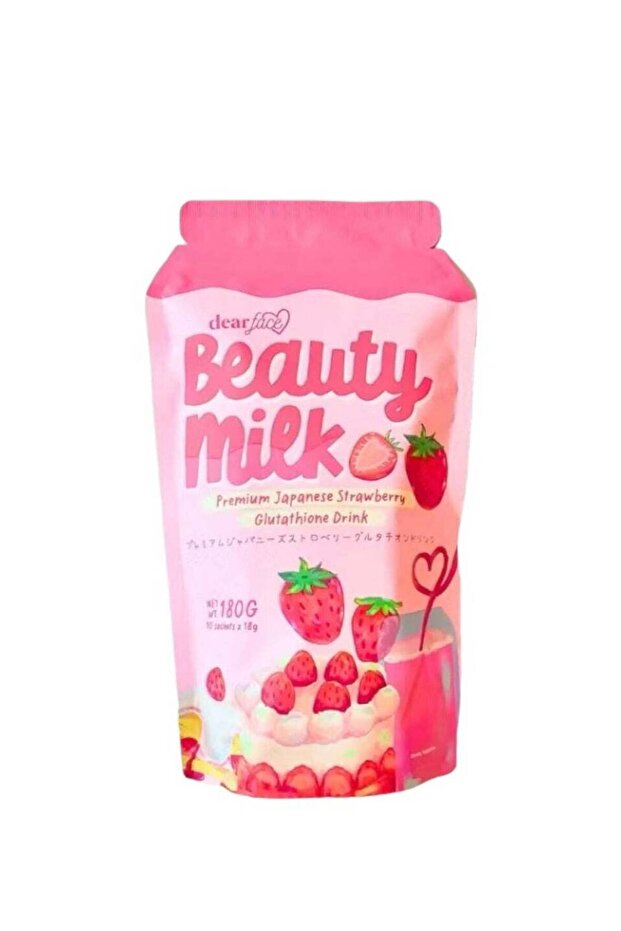 Beauty Milk Premium Japanese Strawberry Glutathione Drink