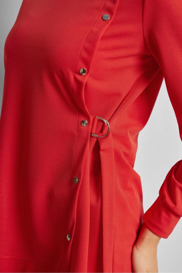 BİSİKLET YAKA EŞOFMAN TUNİK 45700 - 3