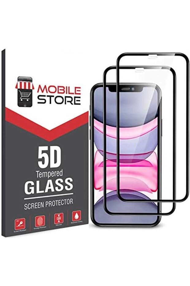 Lvnshop Pieces] Mobile Store 11 Compatible 5D Glass Screen Full Coverage Glass, Compatible with Xr 224120 - 3