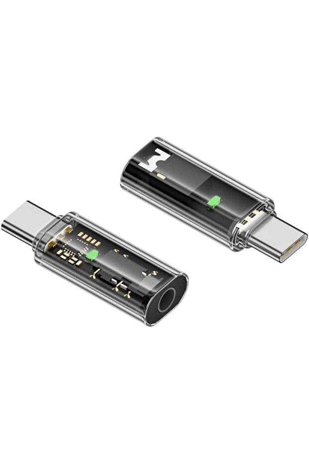 محول سماعة الرأس من النوع C إلى 3.5 مم من ynsShoping متوافق مع هاتف 15 ومحول الهاتف من النوع C OTGAX N - 1