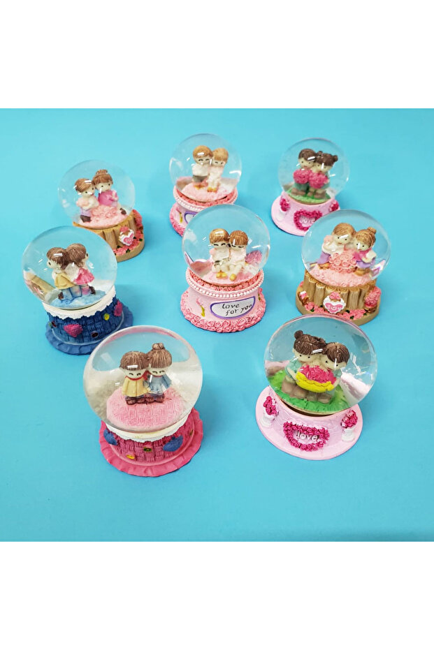 Işıklı Mini Kar Küreleri - 2