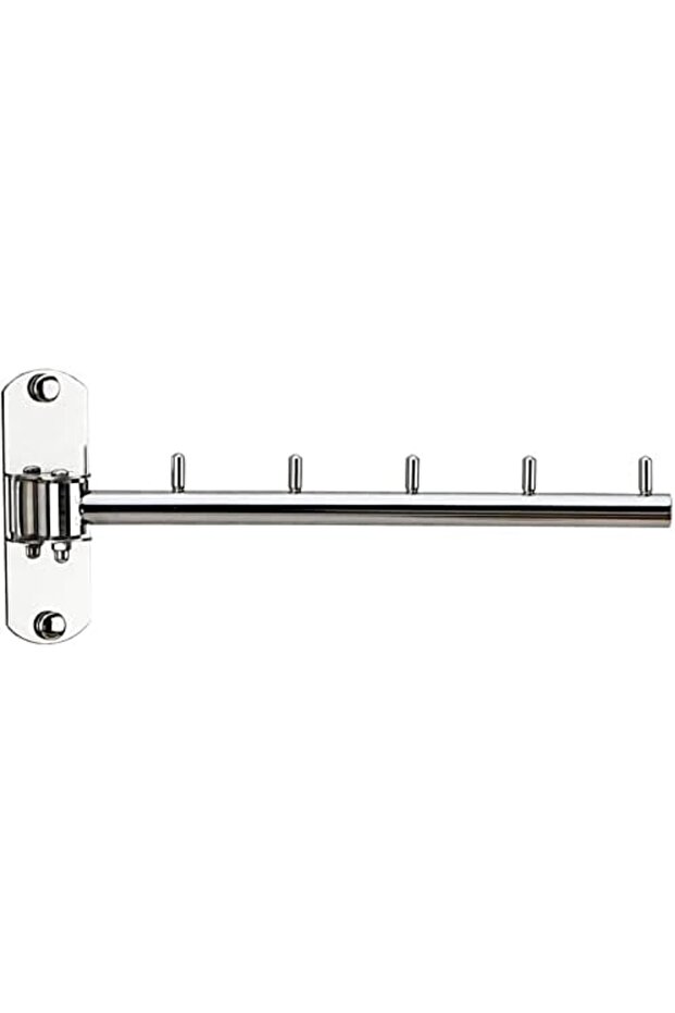 180 Degree Rotatable Clothes Hanger [ Coat Hanger ] Stainless Steel Cloth Hanger Wall Mount
