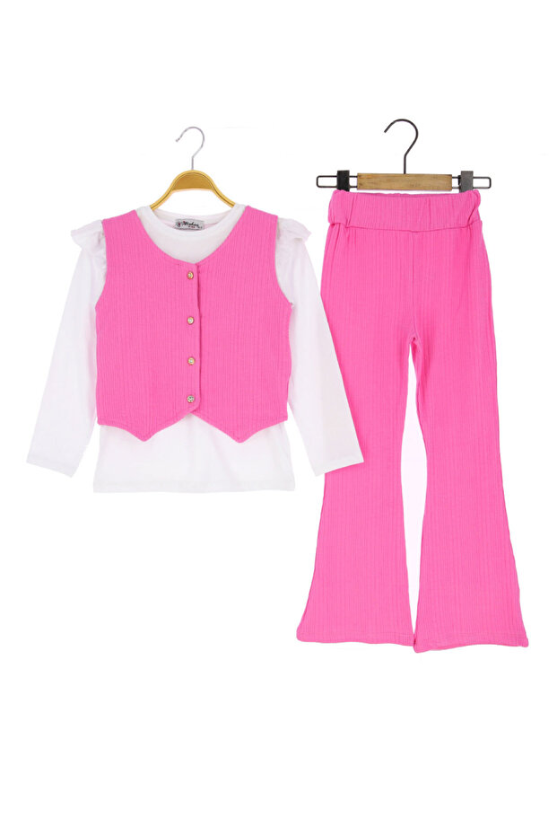 Devojčino odelo sa prslukom - 1