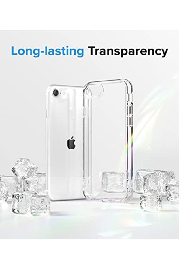 iPhone Se (3Rd / 2Nd Generation) / 8 / 7 Case Cover| Fusion Series| Clear - 4