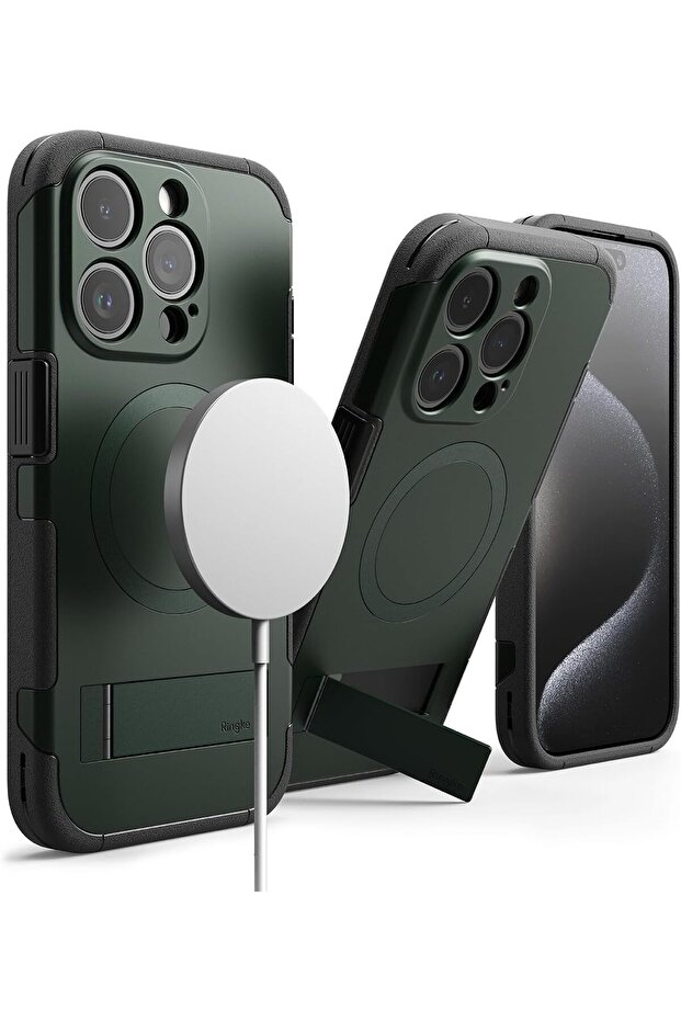 iPhone 15 Pro Max Case Cover | Alles Series Dark Green