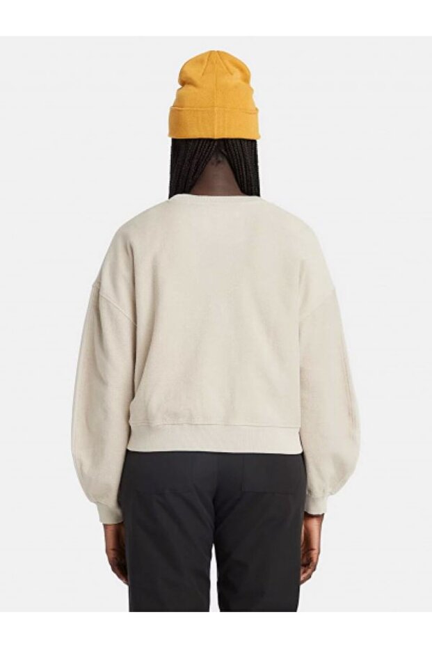 Mixed Textured Crew Sweat - 2