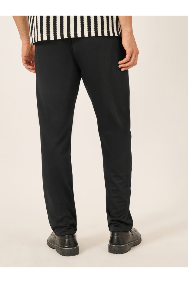 بنطال محبوك سادة بقصة ضيقة - 5