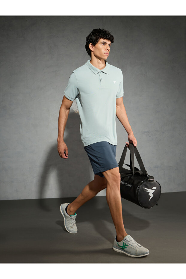 قميص بولو رجالي سادة بقصّة Slim Fit - 3